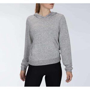 $55 Hurley Women’s Chill Fleece Pullover Hoodie Grey Light Weight Size S